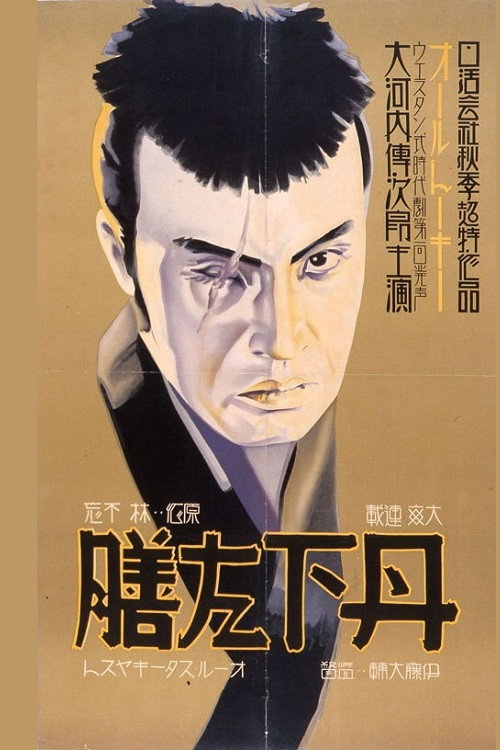 丹下左膳 第一篇 — постер