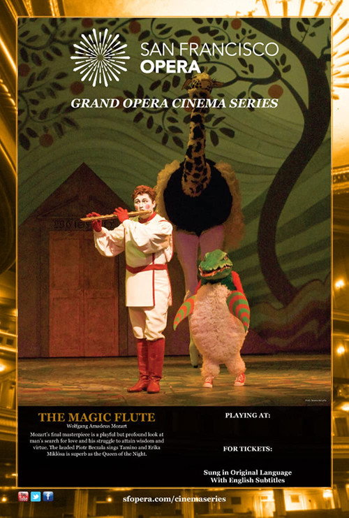 Mozart: Die Zauberflote (SF Opera) — постер