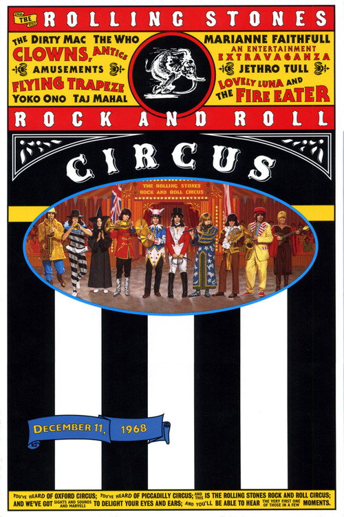 The Rolling Stones Rock and Roll Circus — постер