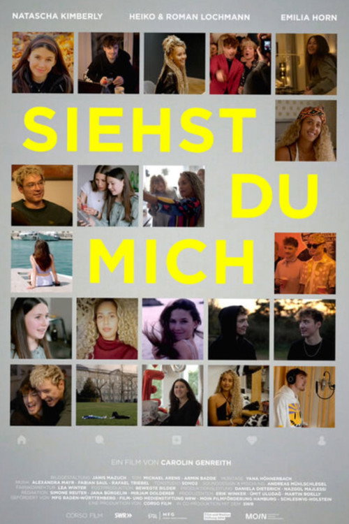 Siehst du mich — постер