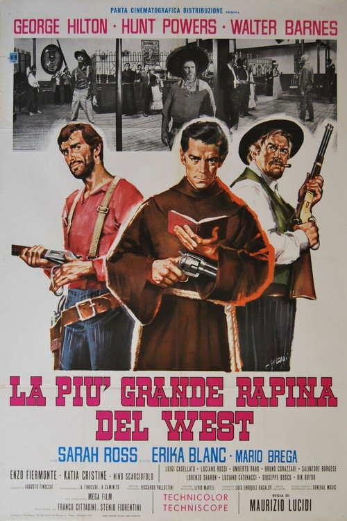 La più grande rapina del west — постер