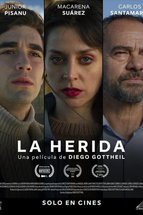 La herida — постер