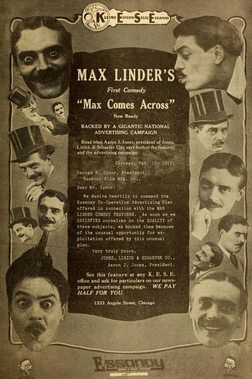Max Comes Across — постер