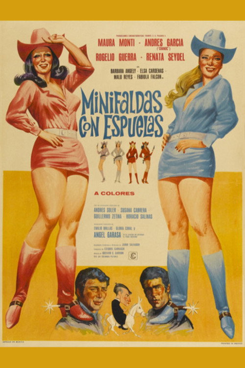 Minifaldas con espuelas — постер