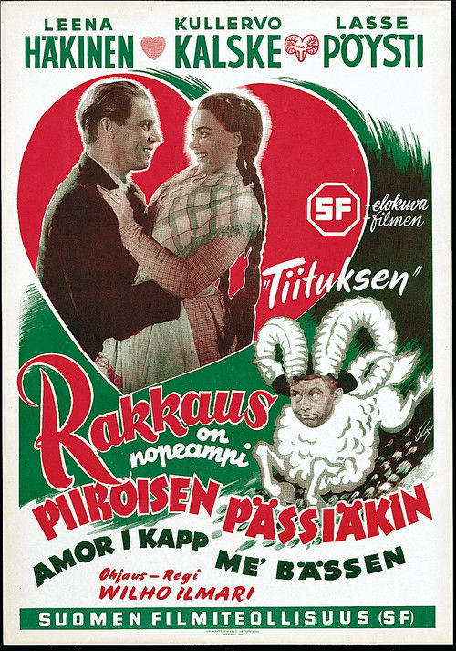 Rakkaus on nopeampi Piiroisen pässiäkin — постер