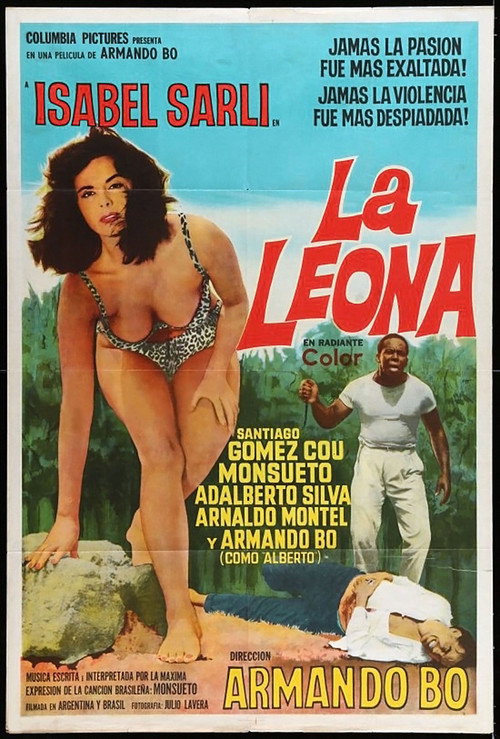 La leona — постер