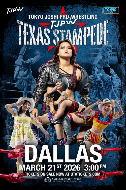 TJPW Texas Stampede in Dallas — постер