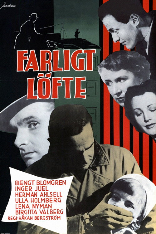 Farligt löfte — постер