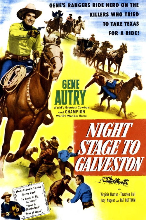 Night Stage to Galveston — постер
