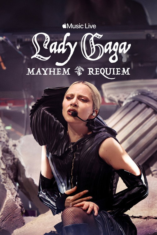 Apple Music Live: Lady Gaga MAYHEM Requiem — постер
