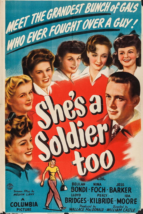 She's a Soldier Too — постер