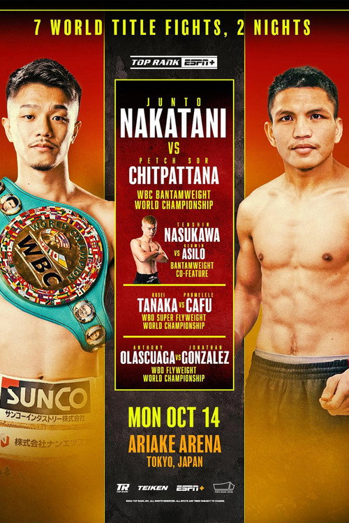 Junto Nakatani vs. Petch Sor Chitpattana — постер