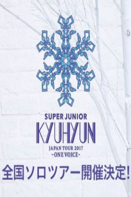KYUHYUN JAPAN TOUR 2017 ～ONE VOICE～ — постер