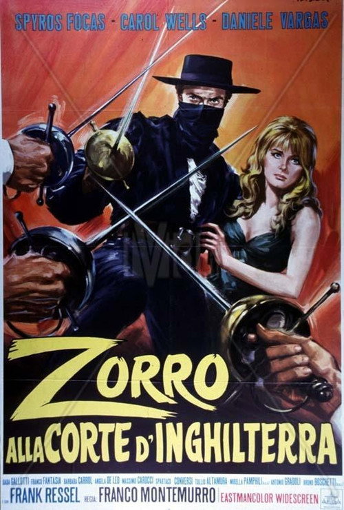 Zorro alla corte d'Inghilterra — постер