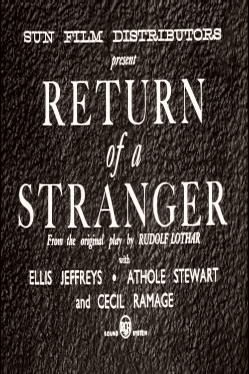 Return of a Stranger — постер