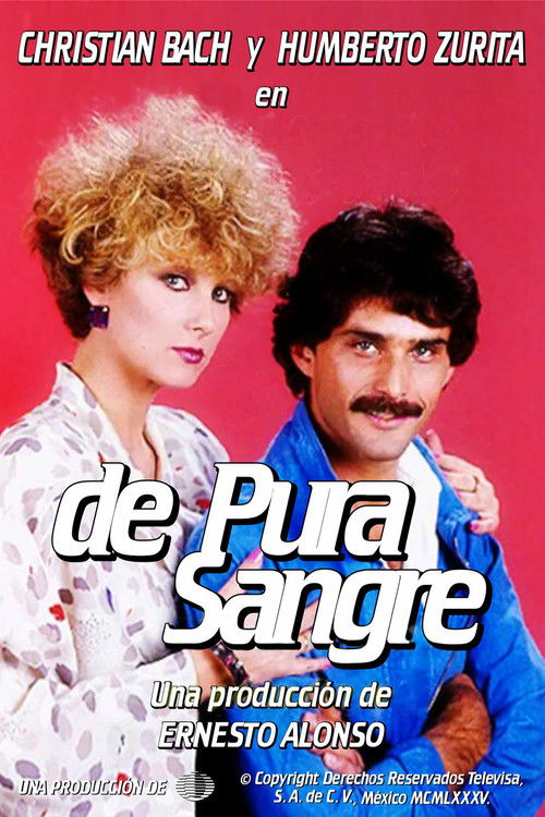 De pura sangre — постер