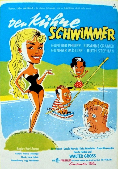 Der kühne Schwimmer — постер