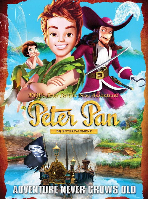 DQE's Peter Pan: The New Adventures — постер