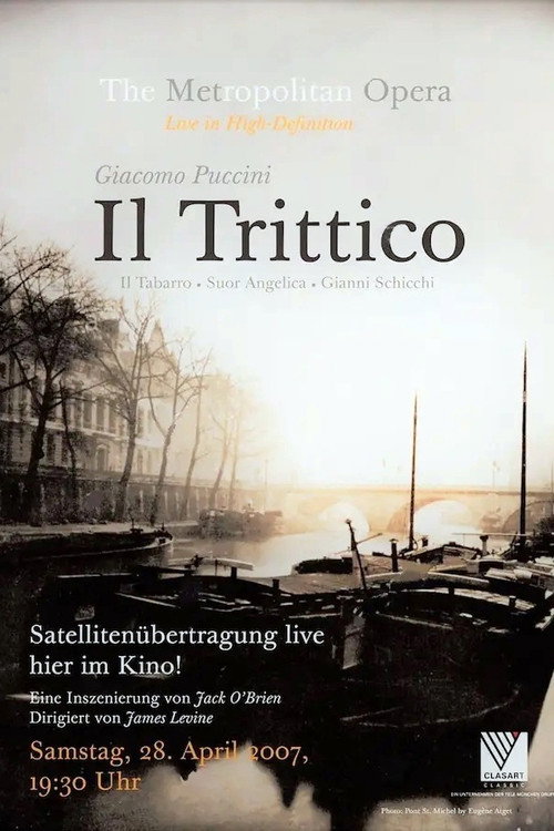 Puccini's Il trittico — постер