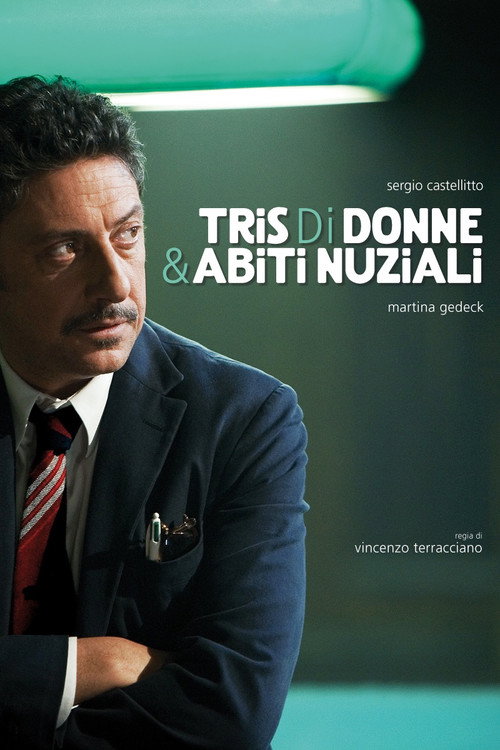 Tris di donne e abiti nuziali — постер