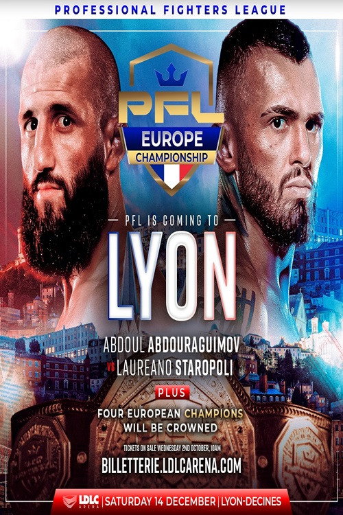 PFL Europe 4: 2024 Finals — постер