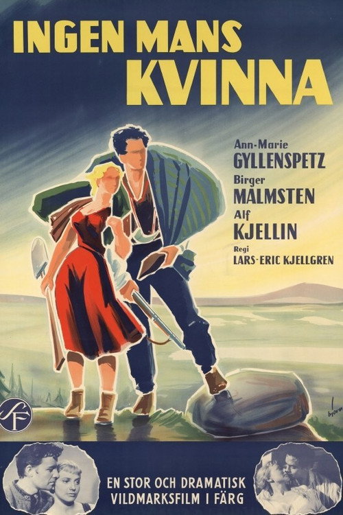 Ingen mans kvinna — постер