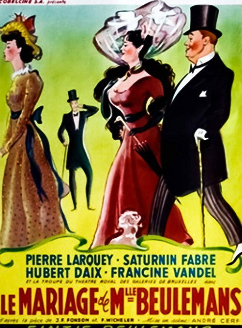 Le Mariage de mademoiselle Beulemans — постер