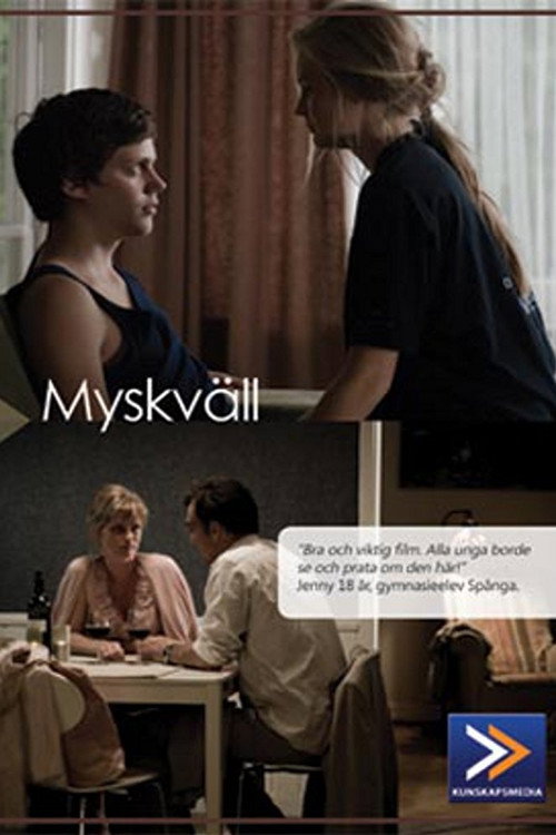Myskväll — постер