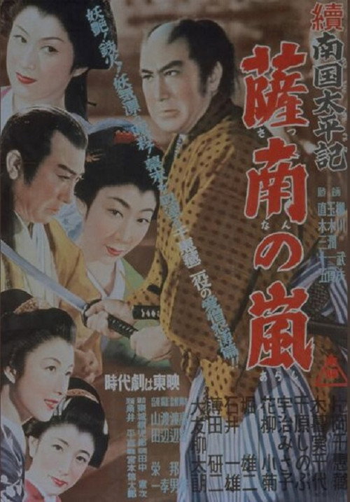 続南国太平記　薩南の嵐 — постер