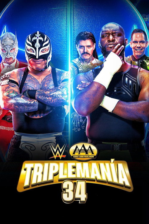 AAA Triplemanía 34 - Friday — постер