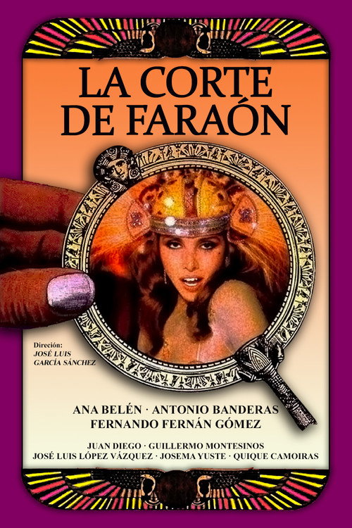 La corte de Faraón — постер