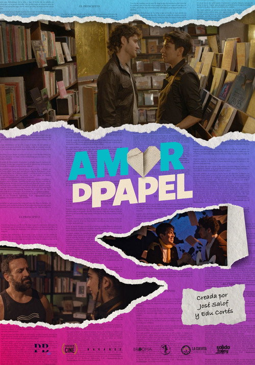 Amor de Papel — постер