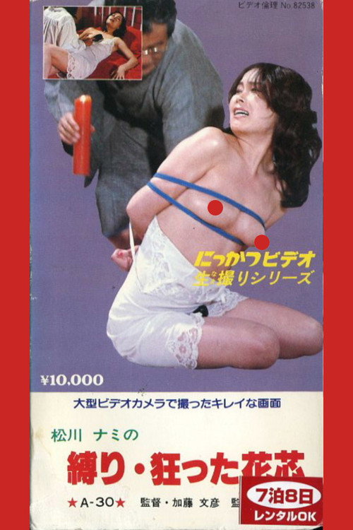 松川ナミの　縛り　狂った花芯 — постер
