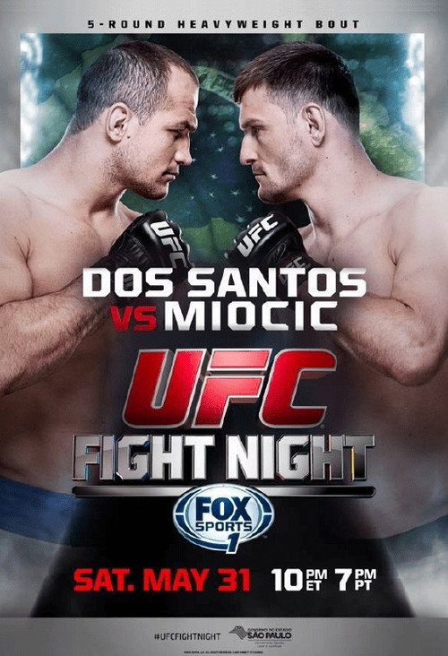 UFC on Fox 13: Dos Santos vs. Miocic — постер