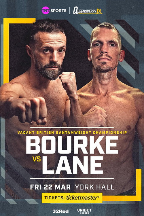 Chris Bourke vs. Ashley Lane — постер