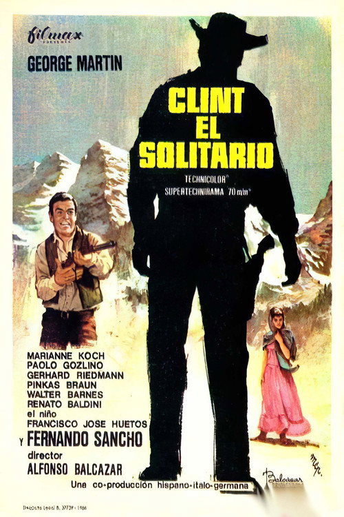 Clint el solitario — постер