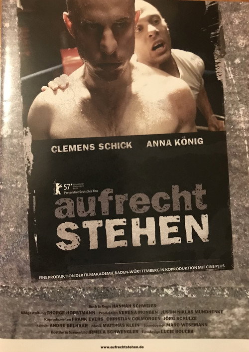 Aufrecht stehen — постер
