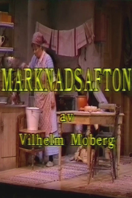 Marknadsafton — постер