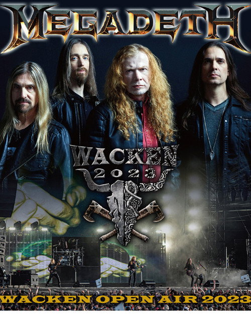 Megadeth: Wacken Open Air 2023 — постер