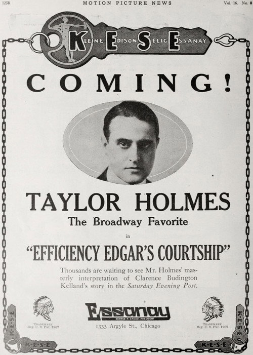 Efficiency Edgar's Courtship — постер
