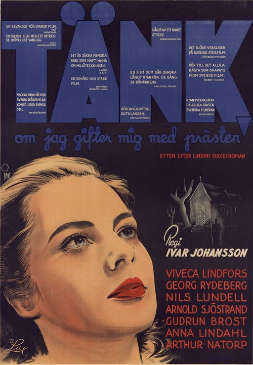 Tänk, om jag gifter mig med prästen — постер