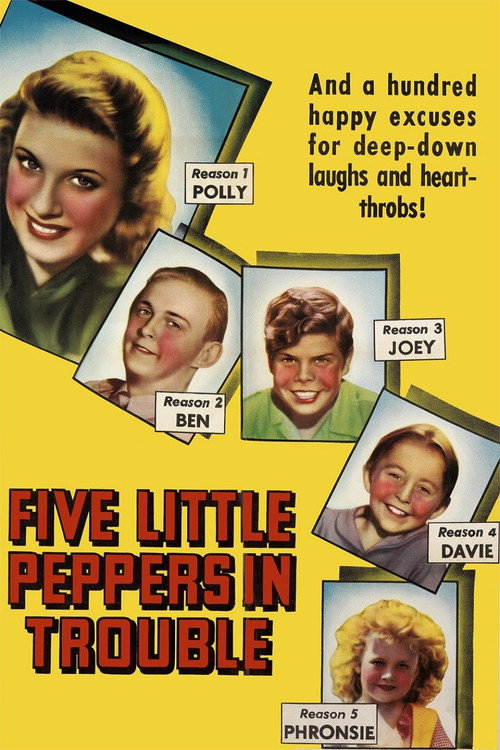 Five Little Peppers in Trouble — постер
