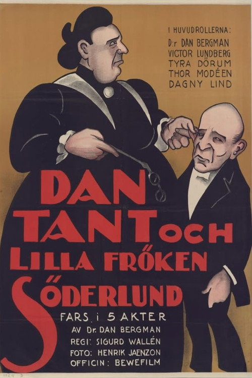 Dan, Tant och lilla fröken Söderlund — постер