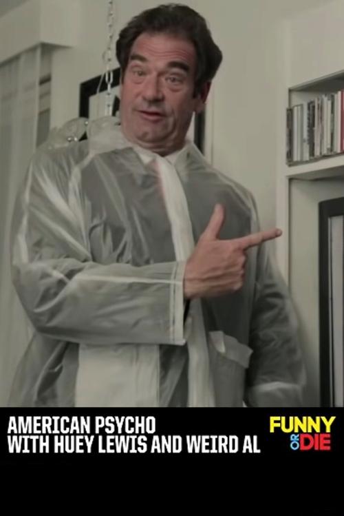 American Psycho with Huey Lewis and Weird Al — постер