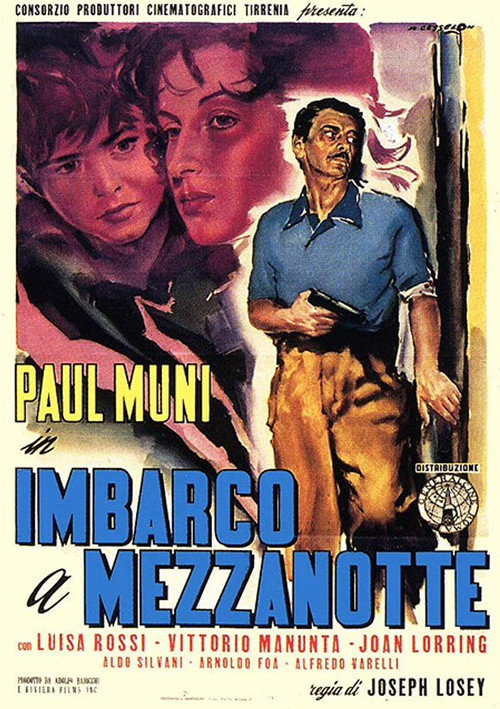 Imbarco a mezzanotte — постер