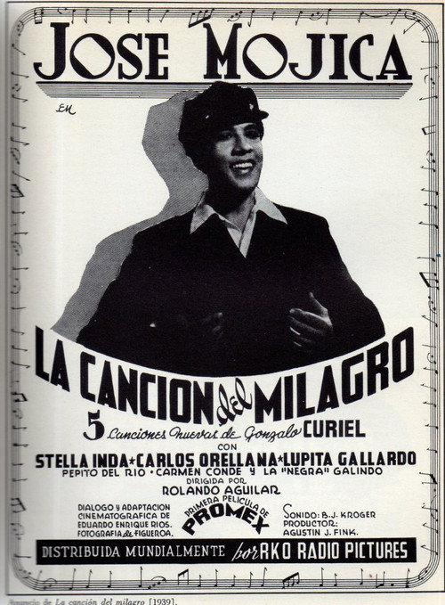 La canción del milagro — постер