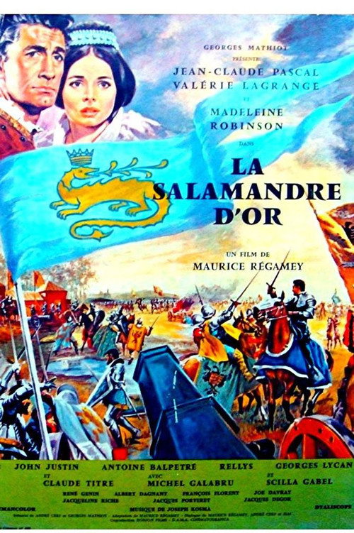 La salamandre d'or — постер