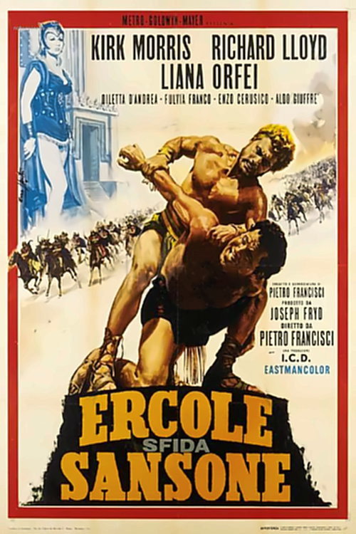 Ercole sfida Sansone — постер