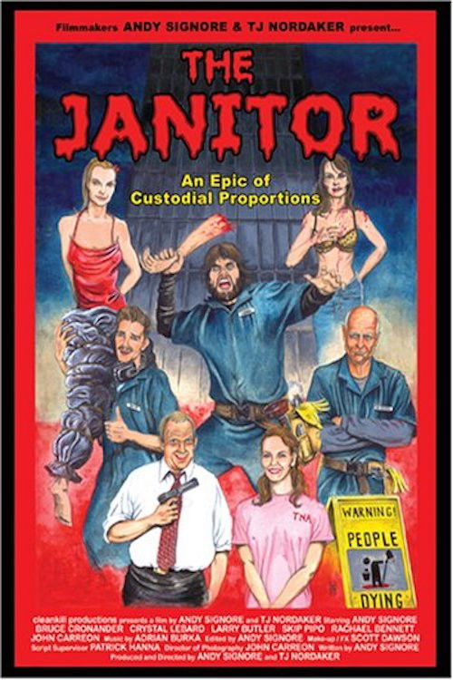 Blood, Guts & Cleaning Supplies: The Making of 'The Janitor' — постер