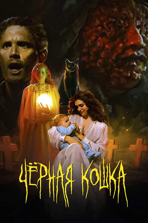 Чёрная кошка — постер